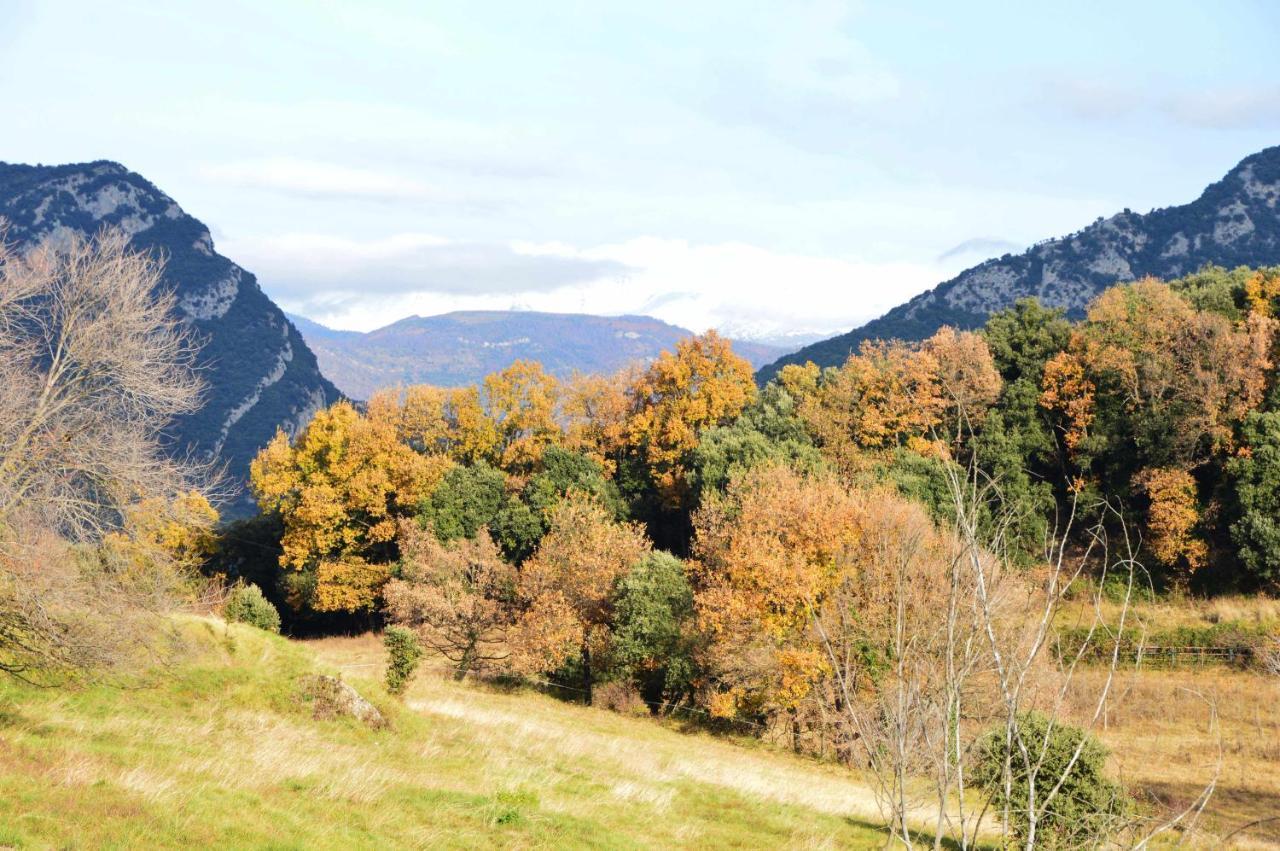 Rectoria De Castellar Villa La Vall de Bianya Bagian luar foto
