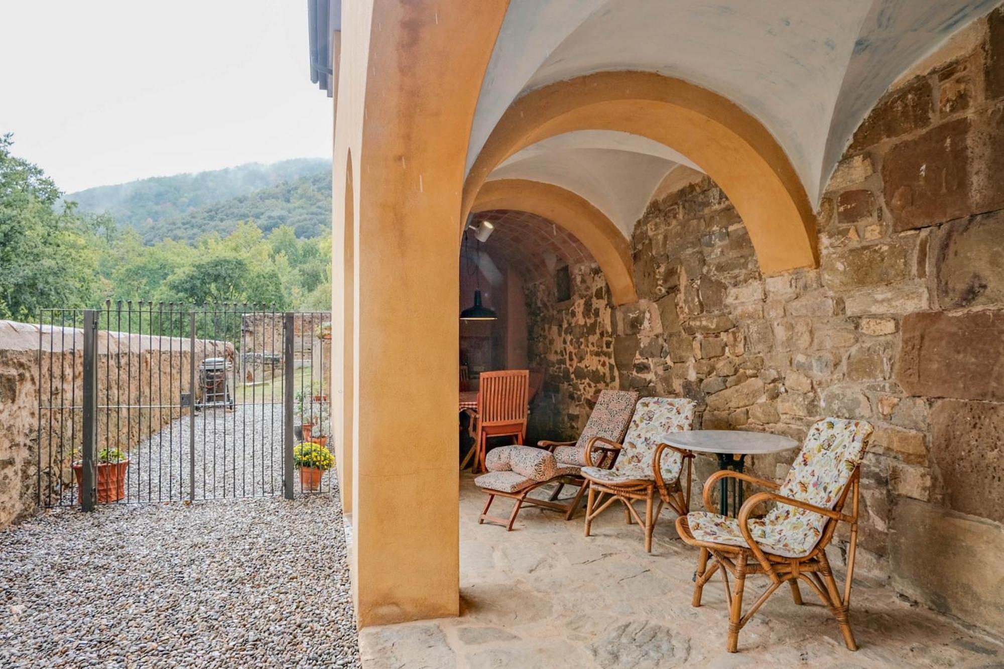 Rectoria De Castellar Villa La Vall de Bianya Bagian luar foto