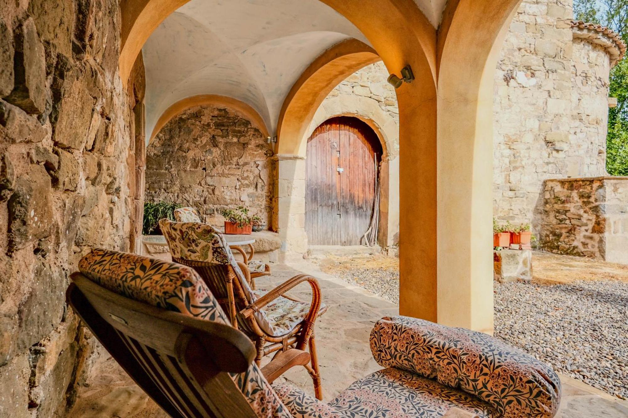 Rectoria De Castellar Villa La Vall de Bianya Bagian luar foto